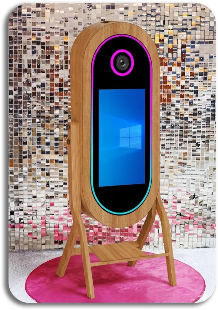 Vintage Magic mirror photo booth